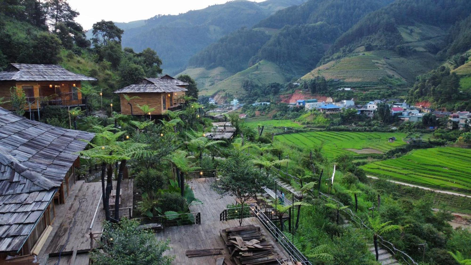 Chiba Ecolodge Mu Cang Chai Exteriör bild
